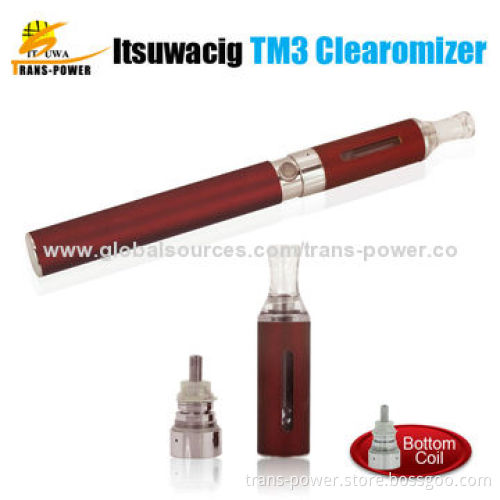 Best Quality Evod Clearomizers/Rechargeable MT3 Atomizers, 1.6mL, Colorful Tube, Bottom Coil